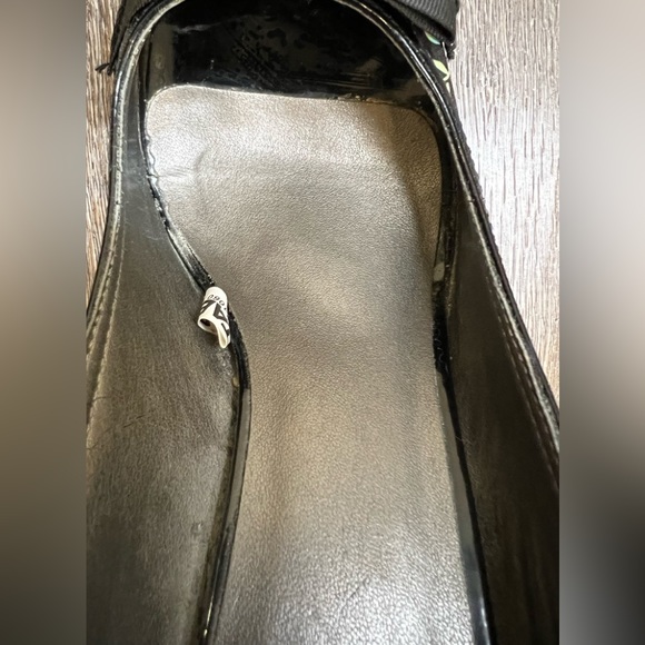 Cute peep toe pumps, sz 9 - Picture 7 of 10